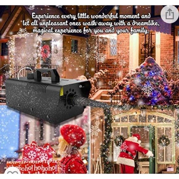 New 1byone 650W Snow Machine - Picture 3 of 14